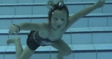 Video Ausblasen unter Wasser
